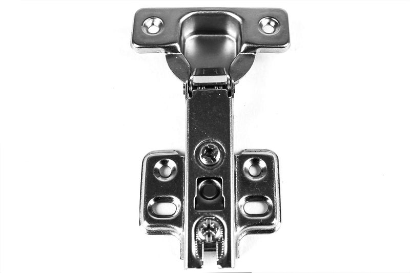 Berta (60 Pieces) Full Overlay Frameless European Hinges, 105 Degree 2-Cam 4-Way Adjustable Concealed Kitchen Cabinet Door Hinges with Screws - Image 2
